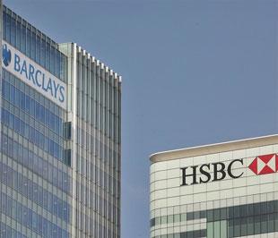 Cả HSBC và Barclays cùng đạt lợi nhuận trước thuế 5 tỷ USD trong 6 tháng đầu năm nay - Ảnh: Getty.