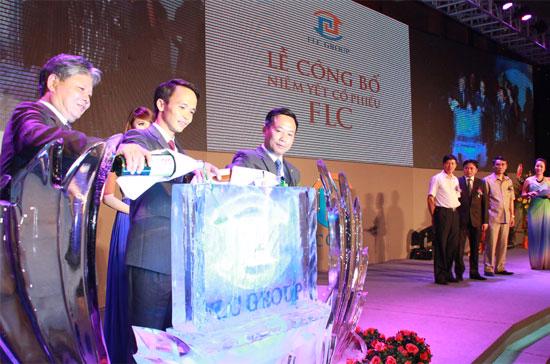 Lễ công bố kế hoạch niêm yết cổ phiếu tại Sở Giao dịch Chứng khoán Hà Nội (HNX) của Công ty Cổ phần Tập đoàn FLC.