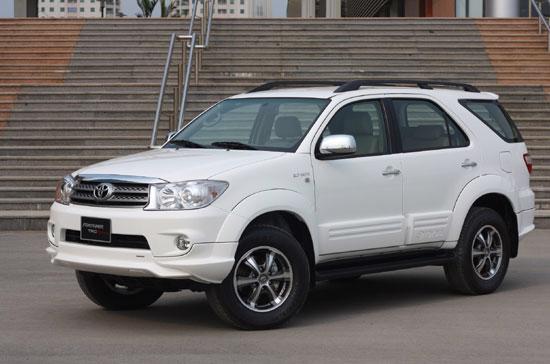 Fortuner V TRD Sportivo được Toyota cung cấp với mức giá bán lẻ đã bao gồm thuế giá trị gia tăng là 1,06 tỷ đồng.