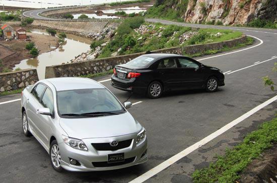 Các mẫu xe do Toyota Việt Nam cung cấp đều không thuộc diện bị thu hồi - Ảnh: Đức Thọ.
