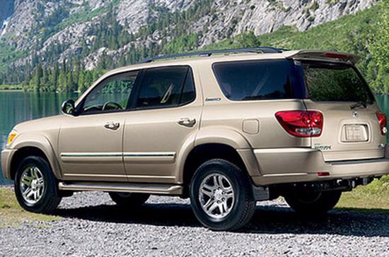 Toyota sẽ thu hồi khoảng 50.000 chiếc Sequoia đời 2003 - Ảnh: Carid.