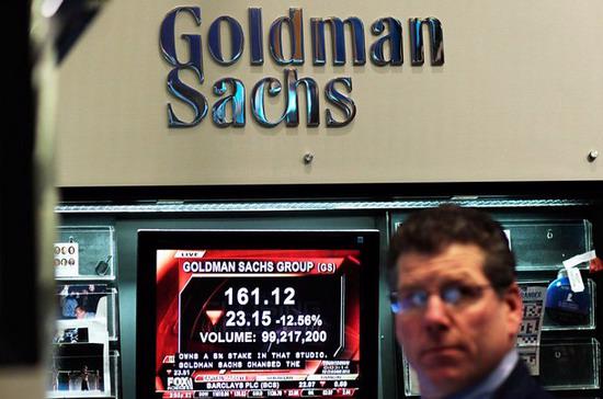 Lợi nhuận quý 1/2010 của Goldman Sachs tăng gần gấp đôi - Ảnh: Getty.