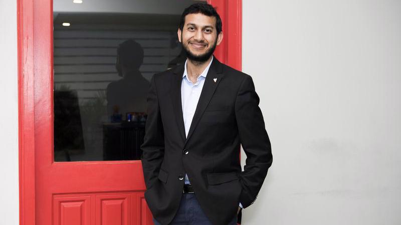 Ritesh Agarwal, 24 tuổi, người sáng lập Oyo Hotel - Ảnh: Bloomberg.