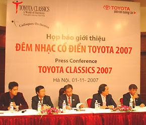 Toàn bộ số tiền bán vé của Toyota Classics 2007 sẽ được sử dụng vào mục đích từ thiện.