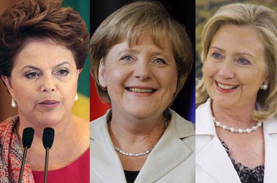 Ba gương mặt đứng đầu top 10 phụ nữ quyền lực nhất thế giới đều thuộc giới chính trị.