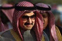 Hoàng tử Alwaleed Bin Talal Bin Abdul Aziz Al Saud của Saudi Arabia.