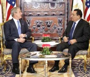 Hội đàm giữa Tổng thống Ai Cập và Tổng thống Mỹ.