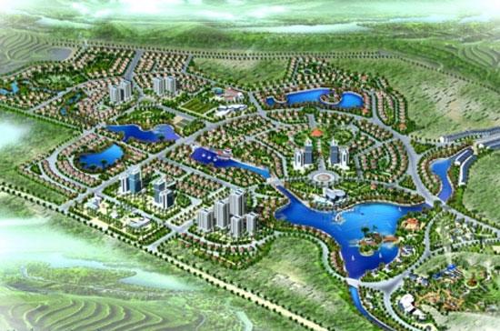 Phối cảnh dự án khu đô thị sinh thái Vincom Village.