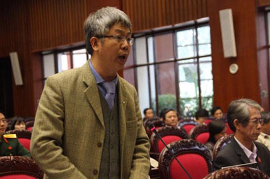 Ông Nguyễn Đức Kiên trong một lần phát biểu tại Quốc hội.