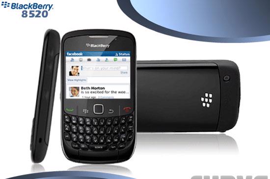 Mẫu BlackBerry Curve 8520.
