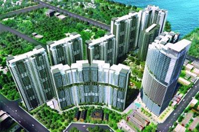Khu căn hộ La Casa có diện tích khuôn viên 61.280 mét vuông, tọa lạc tại góc đường Hoàng Quốc Việt và Đào Trí, phường Phú Thuận, quận 7, Tp.HCM.