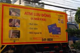 Từ ngày 12/2, DongA Bank bắt đầu mở lại dịch vụ ATM lưu động.