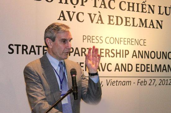 Qua hợp tác này, AVC sẽ là một phần của Edelman khu vực Đông Nam Á và tên gọi sau khi đi vào hoạt động là AVC Edelman.