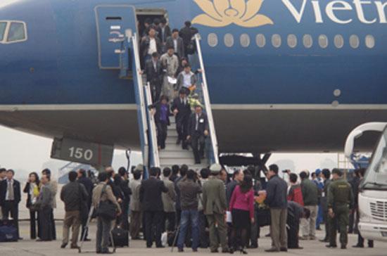 Lao động từ Libya về nước trên chuyến bay cuối cùng của cầu hàng không - Ảnh Chinhphu.vn
