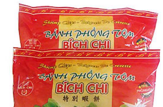 Sản phẩm của Công ty Cổ phần Thực phẩm Bích Chi.