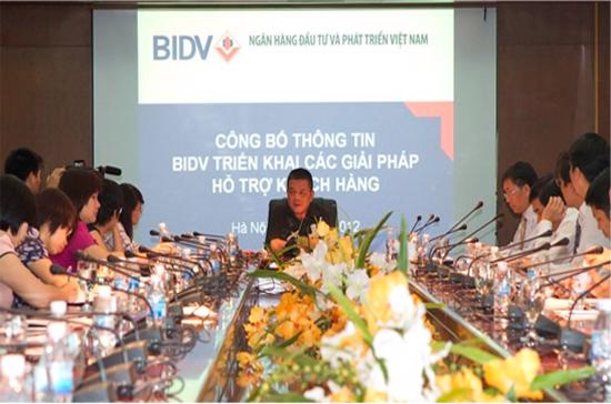 Doanh số cho vay của BIDV tính đến ngày 19/4 đã đạt 154.061 tỷ đồng.