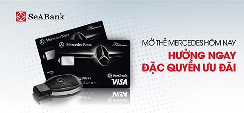 Thẻ Mercedes Platinum do SeABank phát hành là loại thẻ cao cấp hạng 
Platinum dành riêng cho chủ sở hữu xe Mercedes-Benz với nhiều tính năng 
tính năng ưu việt và ưu đãi hấp dẫn. 