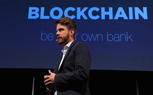 Giám đốc điều hành (CEO) Peter Smith của Blockchain - Ảnh: Getty Images.<br>
