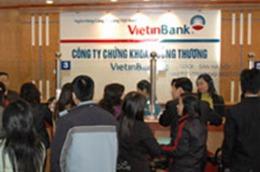 Quý 1, lợi nhuận trước thuế của VietinBankSc đạt 9 tỷ đồng, lãi cơ bản trên mỗi cổ phiếu đạt 88 đồng.