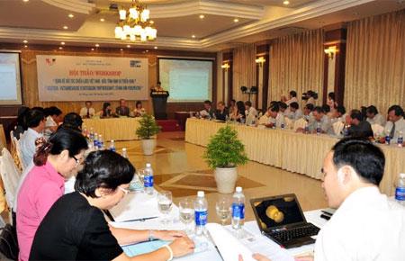 Quang cảnh Hội thảo “Quan hệ đối tác chiến lược Việt Nam - Đức: Thành tựu và triển vọng” tại Đà Nẵng ngày 26/9.