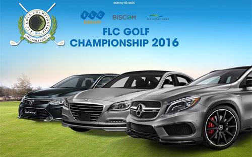 Những chiếc Mercedes Bez, Toyota Camry, Hyundai Genesis đang chờ đón golfer tại FLC Golf Championship 2016.