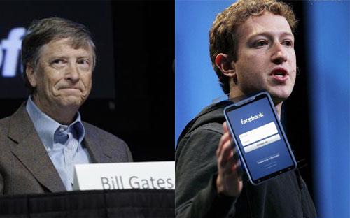 Đồng sáng lập tập đoàn phần mềm Microsoft Bill Gates đứng đầu 100 người giàu nhất tính đến 30/9, còn Zuckerberg, CEO kiêm đồng sáng lập 30 tuổi của mạng xã hội Facebook, không chỉ là tỷ phú trẻ nhất mà còn là người kiếm được nhiều tiền nhất.<br>