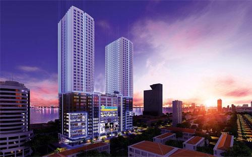 Phối cảnh dự án GoldCoast Nha Trang.<br>