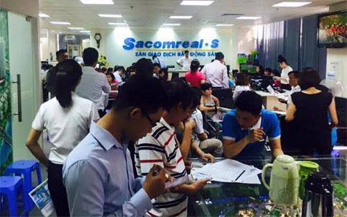 Sacomreal đã bán gần 200 căn hộ Charmington La Pointe trong ngày 13/11.