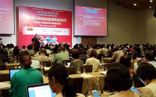 Hội thảo Kịch bản Kinh tế Việt Nam 2017 do Thời báo Kinh tế Việt Nam tổ chức ngày 9/3.<br>