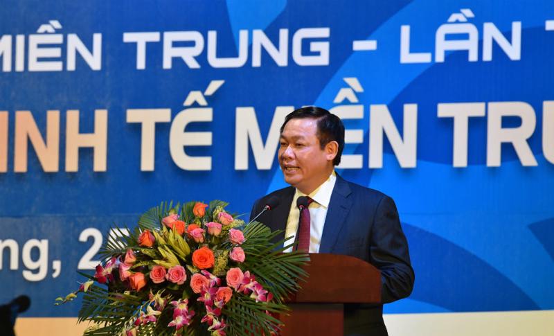 Phó thủ tướng Vương Đình Huệ - Ảnh: Việt Tuấn.<br>