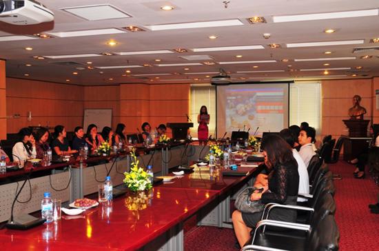 Lễ quay thưởng diễn ra tại hội sở của Techcombank tại Hà Nội.