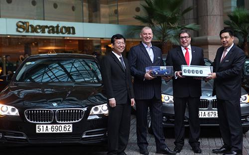 Euro Auto vừa bàn giao lô xe BMW 5 Series cho khách sạn<span style="font-family:&quot;Arial&quot;,&quot;sans-serif&quot;"> Sheraton Saigon.</span>