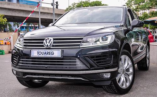 Touareg đang là mẫu xe có mức giá bán lẻ cao nhất của Volkswagen tại thị trường Việt Nam.<br>
