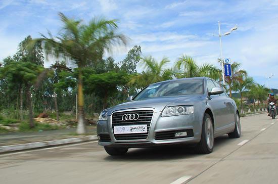 Mẫu sedan sang trọng Audi A6 do công ty Liên Á Quốc tế phân phối chính thức tại Việt Nam - Ảnh: Đức Thọ.
