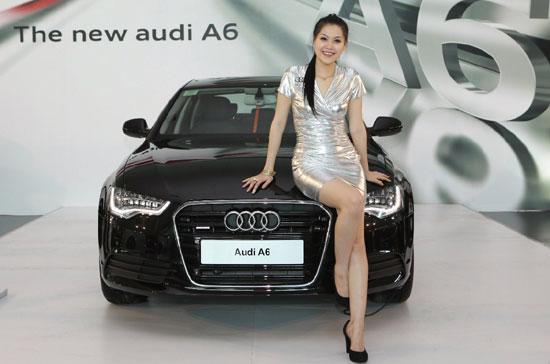 Audi A6 2012 đã thực sự gây chú ý tại triển lãm AutoExpo 2011.