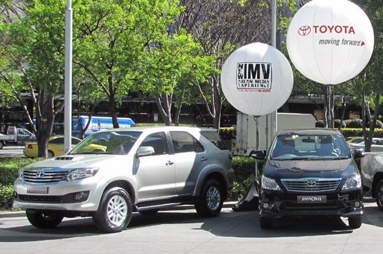 Cùng với Hilux, cả Innova và Fortuner mới đều thuộc dự án xe đa dụng toàn cầu (IMV) của tập đoàn Toyota - Ảnh: Hữu Thọ.