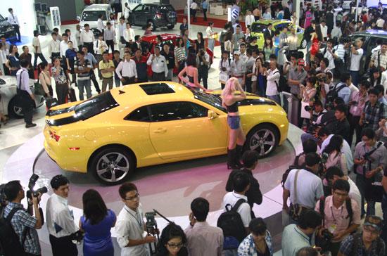 Việc Vietnam Motor Show có sự tham gia của cả hai khối doanh nghiệp sản xuất trong nước và nhập khẩu chính hãng sẽ cùng lúc mang lại nhiều lợi ích - Ảnh: Đức Thọ.