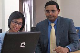 Ông Sumit Dutta trong lần tham gia giao lưu trực tuyến trên VnEconomy.
