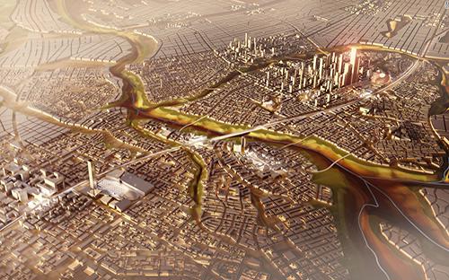 Dự án thủ đô mới của Ai Cập có diện tích 700 km, nằm ở sa mạc phía đông Cairo - Ảnh: CNN.