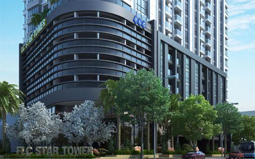 Phối cảnh dự án tổ hợp chung cư FLC Star Tower 418 Quang Trung, Hà Đông, Hà Nội.