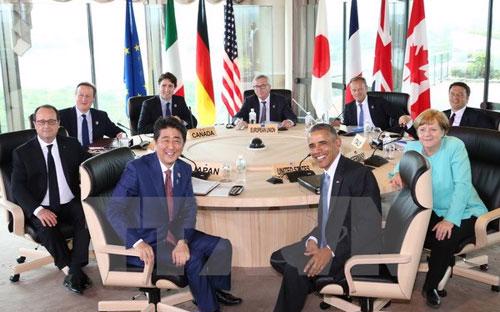 Hội nghị thượng đỉnh G7 đã kết thúc sau hái ngày làm việc - Ảnh: TTXVN.<br>
