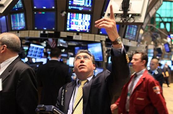 29/30 cổ phiếu trong Dow Jones đã giảm điểm, trong đó có 6 cổ phiếu đã giảm với biên độ trên 2% - Ảnh: Getty Images.