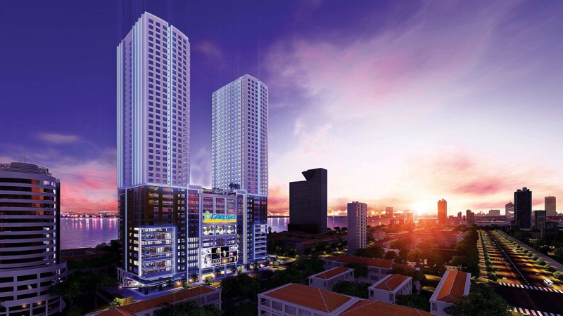 Phối cảnh thiết kế dự án Gold Coast Nha Trang.<br>