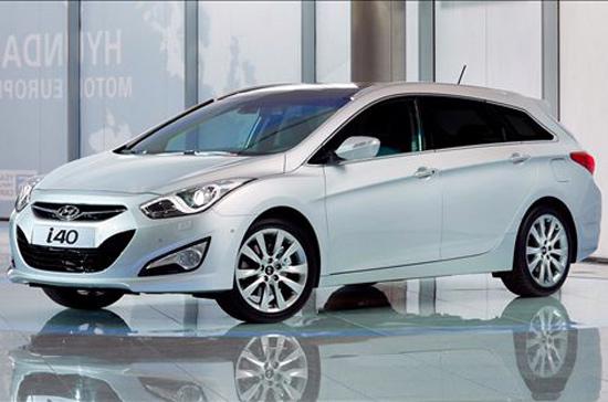 Hyundai i40 chính thức lộ diện tại triển lãm Barcelona.