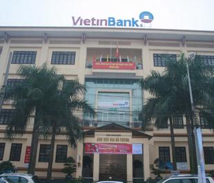 Một chi nhánh của Vietinbank.