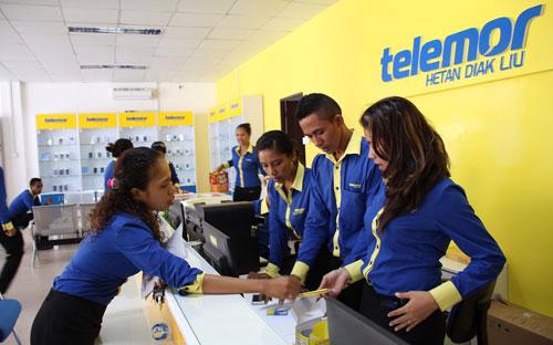 Chỉ sau 1 năm kinh doanh, Telemor đã vọt lên vị trí số 1 toàn diện (cả hạ tầng và thuê bao) về viễn thông tại Đông Timor.&nbsp;Ảnh: Nguyễn Tuấn.