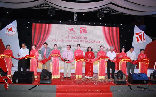 Lễ Khởi công Khu vui chơi giải trí Bàu Cà Na - Tây Ninh<br>