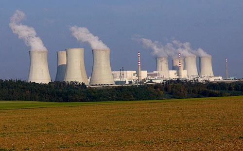 Nhà máy điện nguyên tử Dukovany.<br>
