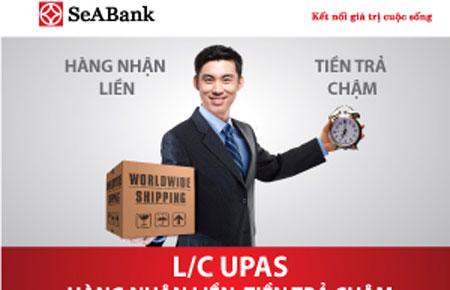 L/C UPAS là sản phẩm L/C trả chậm do SeABank phát hành dành cho các doanh nghiệp nhập khẩu có nhu cầu vay vốn theo phương thức L/C với lãi suất thấp.