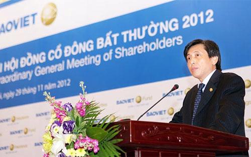 Ông Lê Quang Bình tiếp tục giữ chức vụ Chủ tịch Hội đồng Quản trị BVH.<br>